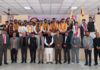 Dogra Sadar Sabha members with new entrants and youth wing office bearers.