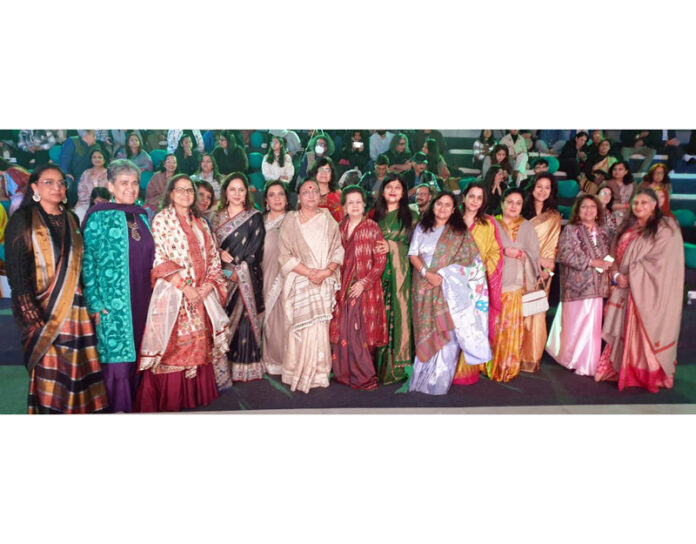 FICCI FLO team posing with distinguished guests at an event in New Delhi. FICCI FLO team posing with distinguished guests at an event in New Delhi.