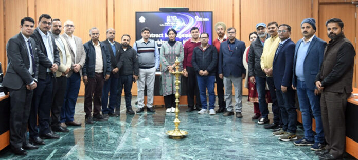 Participants of the training programme at IIM Jammu.