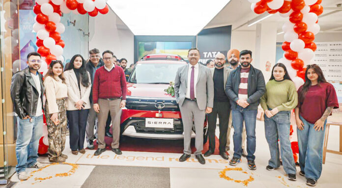 Dignitaries launching Tata Sierra at AM TATA Jammu on Thursday. Dignitaries launching Tata Sierra at AM TATA Jammu on Thursday.