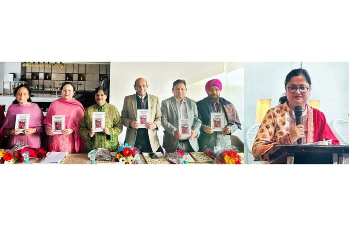 Dignitaries releasing a book in Jammu. Dignitaries releasing a book in Jammu.