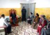 LG Kavinder Gupta interacting with various delegations in Leh.