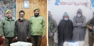 4 Kg Charas Recovered, Three Arrested In Jammu And Kashmir’s Budgam