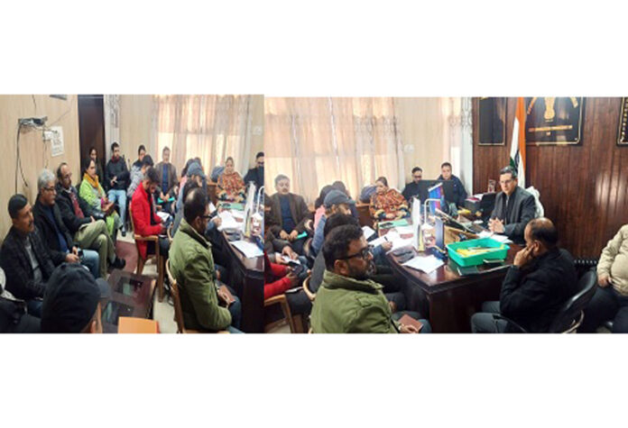 Commissioner R&R reviews ongoing development works in migrant camps copy