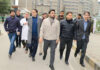DC Srinagar Akshay Labroo reviewing infrastructure upgradation and developmental requirements in SKIMS institute.