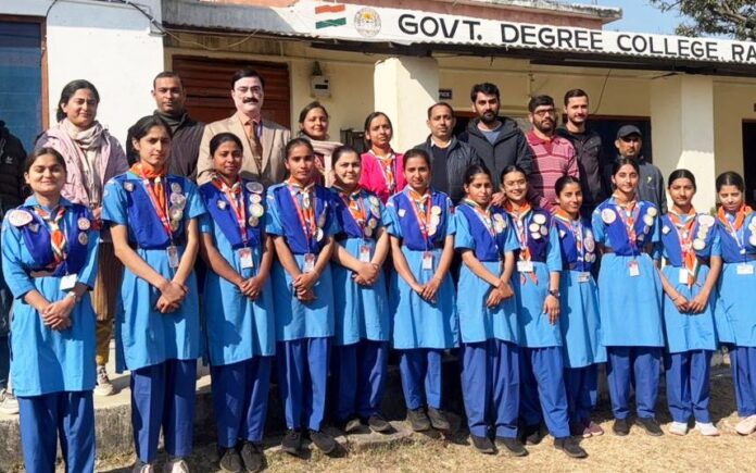 GDC Ramkote Shines at 1st National Rover Ranger Jamboree at Chhattisgarh