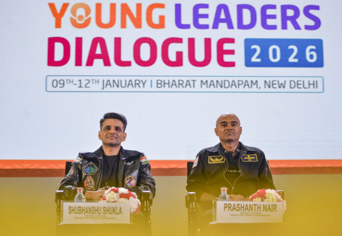 Subhanshu Shukla at Viksit Bharat Young Leaders Dialogue