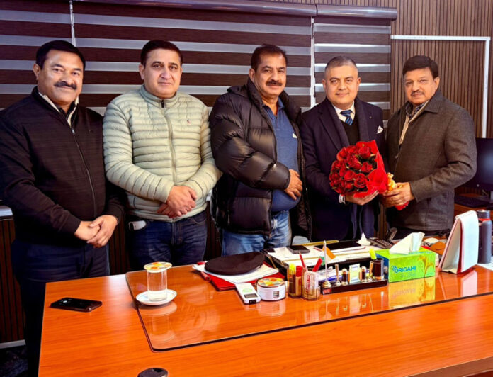 CCI team meeting Director Census Operations Amit Sharma on Monday.