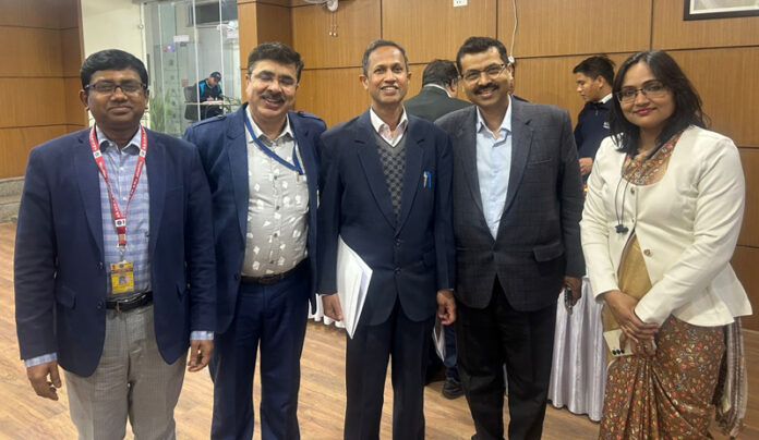 CMO Kathua Vijay Raina with other members of the Expert Group in New Delhi. CMO Kathua Vijay Raina with other members of the Expert Group in New Delhi.