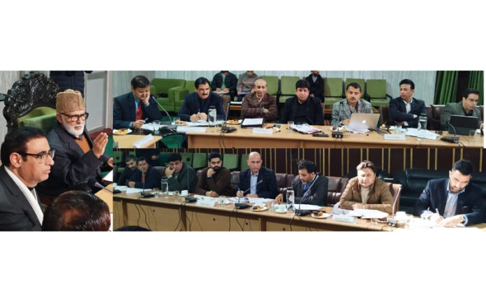 Ali Mohd Sagar chairing PUC meeting on Tuesday.