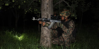 Encounter Breaks Out In J&K’s Ganderbal; 2 Terrorists Trapped