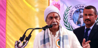 Hope Will Emerge From Gandhian Values Amid Global Despair: LG Sinha