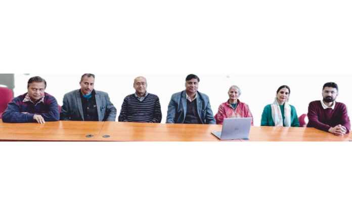 Participants of refresher course at SMVDU Participants of refresher course at SMVDU