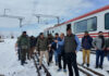 Northern Railway GM Inspects Srinagar–Katra Section After Snowfall