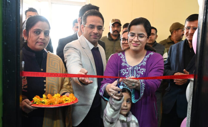 DC Samba inaugurating Creche facility on Friday.