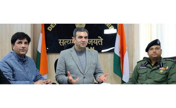 DC Ramban chairing NCORD meeting on Friday.