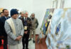 LG visiting International Painting Workshop at IIM Jammu on Friday.