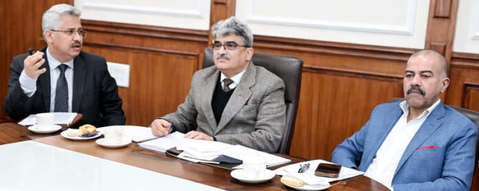 Chief Secretary, Atal Dulloo chairing High-Level Committee meeting on Wednesday.