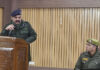 SSP Anantnag, Amritpal Singh, addressing stakeholders at Pahalgam Club on Tuesday.