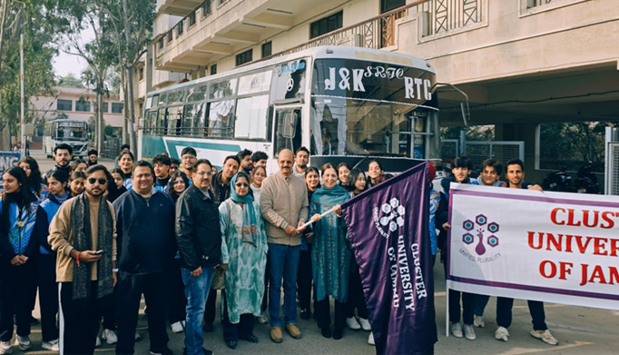 CLUJ cultural contingent being flagged off for NZ Inter-University Youth Festival. CLUJ cultural contingent being flagged off for NZ Inter-University Youth Festival.