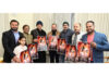 Lieutenant Governor Manoj Sinha releasing Save Girl Child awareness short film “Mareya Ni Maye Migi” in Jammu.
