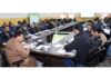DC Baramulla chairing a meeting on Wednesday.