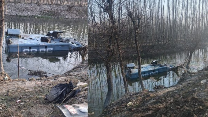 CRPF VEHICLE ACCIDENT