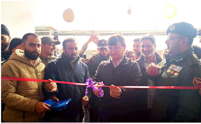 DC Baramulla inaugurating Durg De-Addiction Centre on Monday.