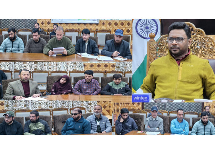 DC Kupwara Reviews status of implementation of Rights of Persons with Disabilities Act copy