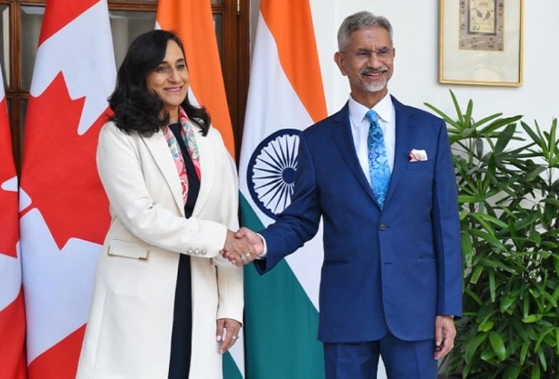 Jaishankar discusses ‘deepening cooperation’ with  Canadian counterpart Anita Anand 
