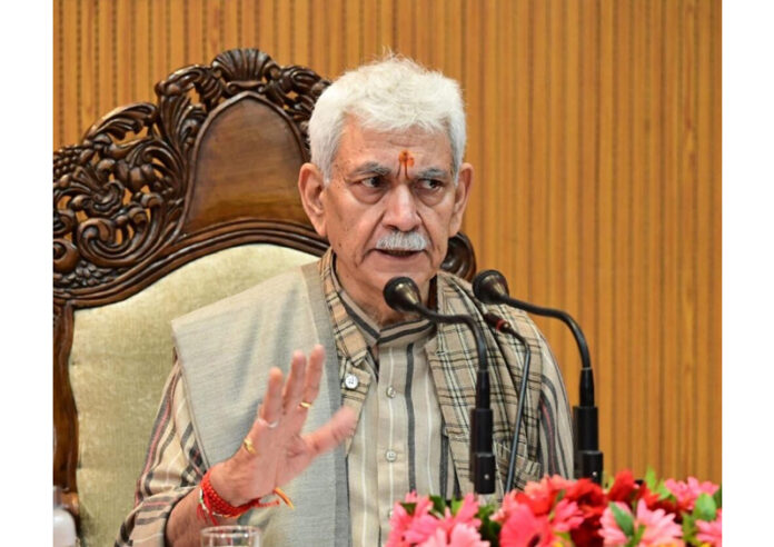 LG Manoj Sinha