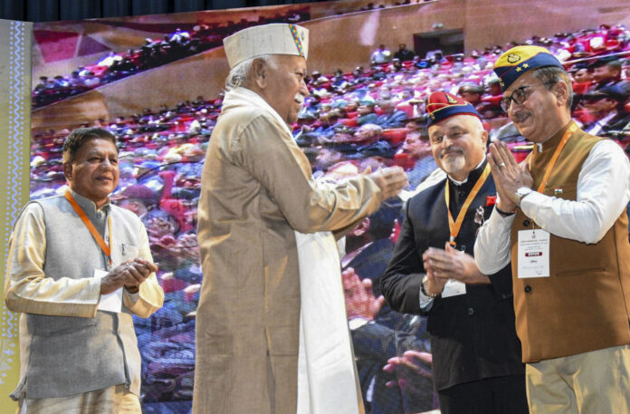 Mohan Bhagwat in Dehradun