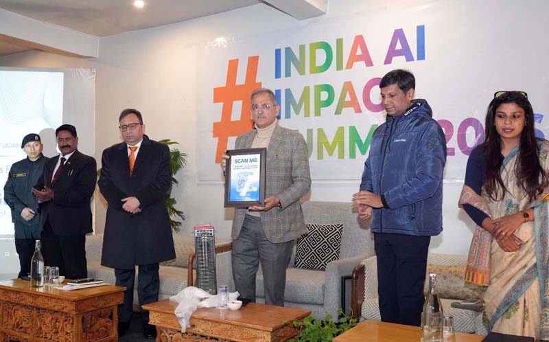 Ladakh Lieutenant Governor Launches E-Seva Portals, Promotes AI