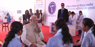 PM Modi Launches Nationwide HPV Vaccination Drive For 14-Year-Old Girls