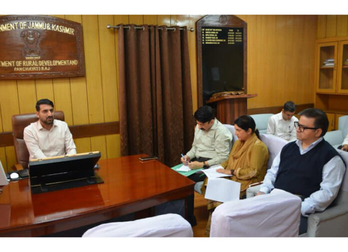 Secretary RDD reviews draft DPR for ‘Viksit Village’ initiative in J&K-24