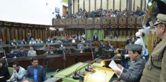 Speaker Announces Panel Of Chairmen