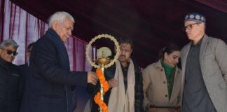 LG Manoj Sinha Inaugurated 6th Khelo India Winter Games At Gulmarg