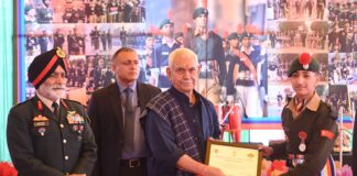 LG Manoj Sinha Addresses NCC Cadets Who Attended Republic Day Camp At New Delhi