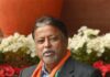 Former Railway Minister Mukul Roy Dies At 71