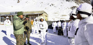 Northern Army Commander Reviews Combat Preparedness In Siachen Sector In Ladakh