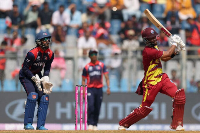 West Indies beat Nepal by 9 wickets to qualify for Super 8s in T20 World Cup