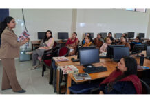 HPS holds workshop Teachers during workshop at Humanity Public School.