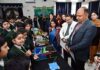 Dignitaries watch a Science Exhibition at Delhi Public School Jammu.