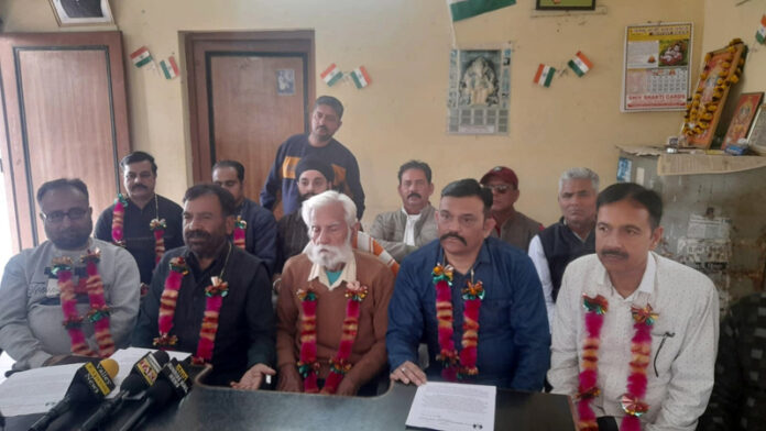 Office bearers of PHE Workers Welfare Association after elections. Office bearers of PHE Workers Welfare Association after elections.