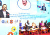 Union Minister Dr Jitendra Singh speaking after inaugurating Research-Industry-Startup-Entrepreneurship (RISE) Conclave 2026, at Chennai Trade Centre, Chennai on Saturday.