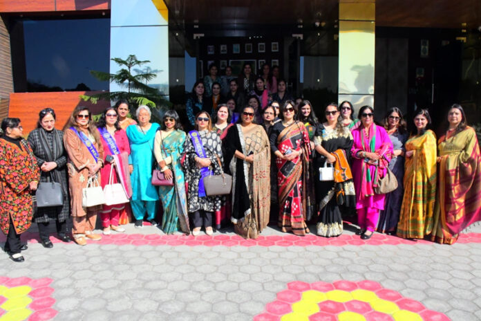 Members of AWWA Udhampur and Inner Wheel Club during awareness session on phone photography.