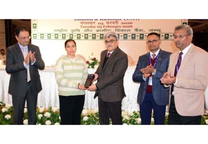 Chief Secretary during seminar organised by NABARD on Tuesday.