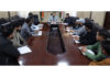 DC Ramban chairing a meeting on Tuesday.
