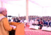 LG speaking during celebration of Statehood Day of Arunachal Pradesh and Mizoram in the Lok Bhavan on Friday.
