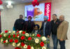 Proprietor of Best Buy Computers HS Bedi and others during opening of ‘Lenovo Exclusive Store’ at Udhampur.
